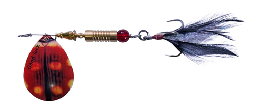 JBS4011SS-5 5"BEETLEBUZZ-DB" #5 Colorado Blade Spinner