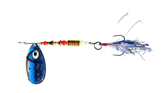 JBS5003SS-4 "TWILIGHT FLICKERBEAST" #4 French Blade Spinner