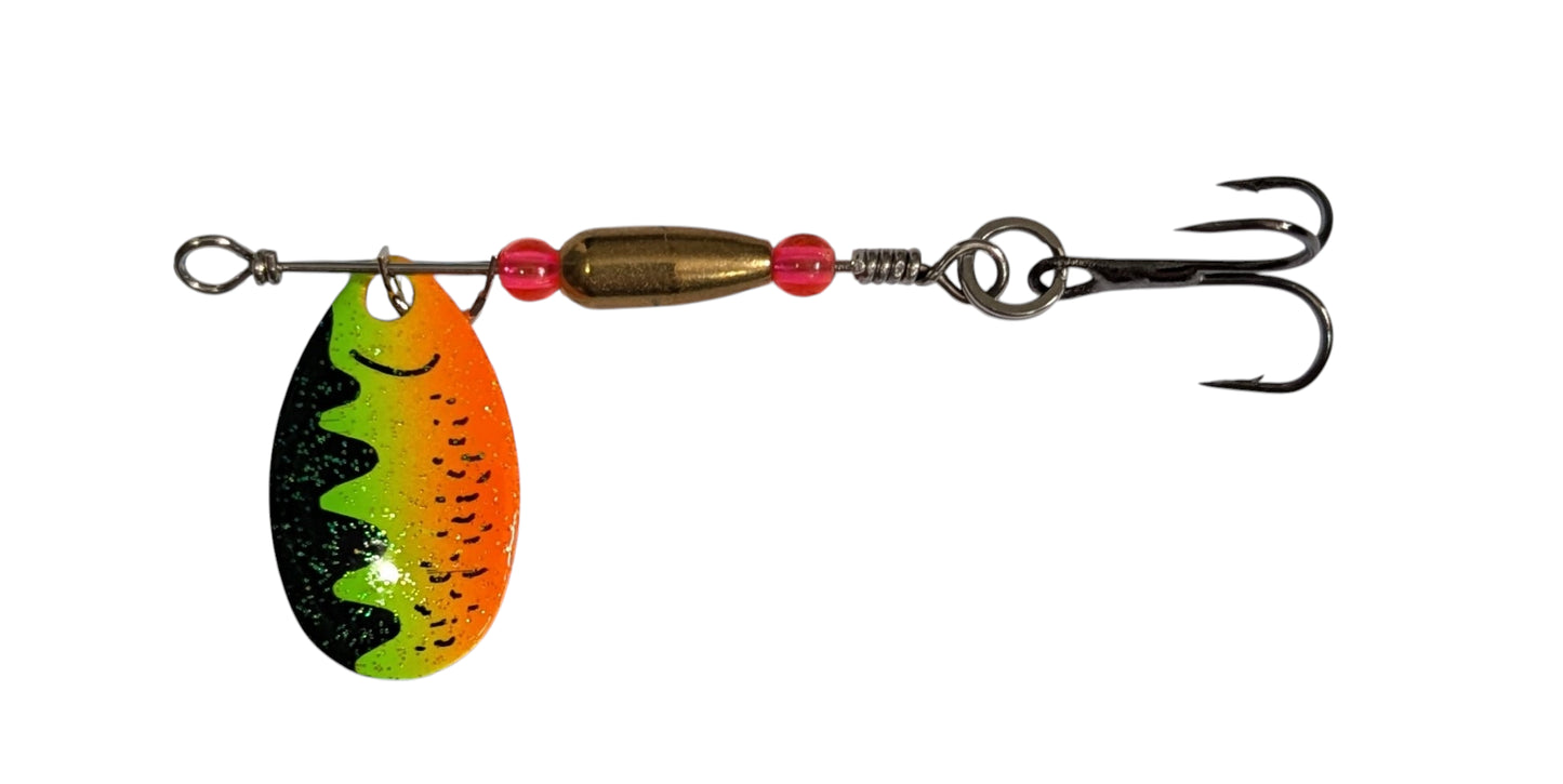 JBS3117SS-3 "LITTLE BLAZE" #3 INDIANA BLADE SPINNER