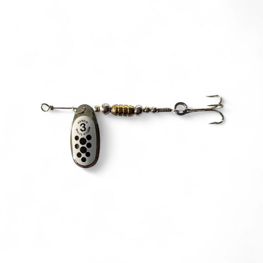 JBS3049SS-3 "SILVER SHADOW" #3 "Indiana Blade Spinner"