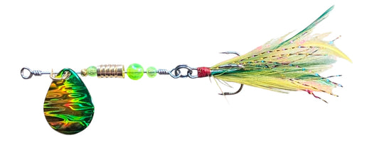 JBS4132SS-2 "THE GREEN REAPER" #2 COLORADO BLADE SPINNER