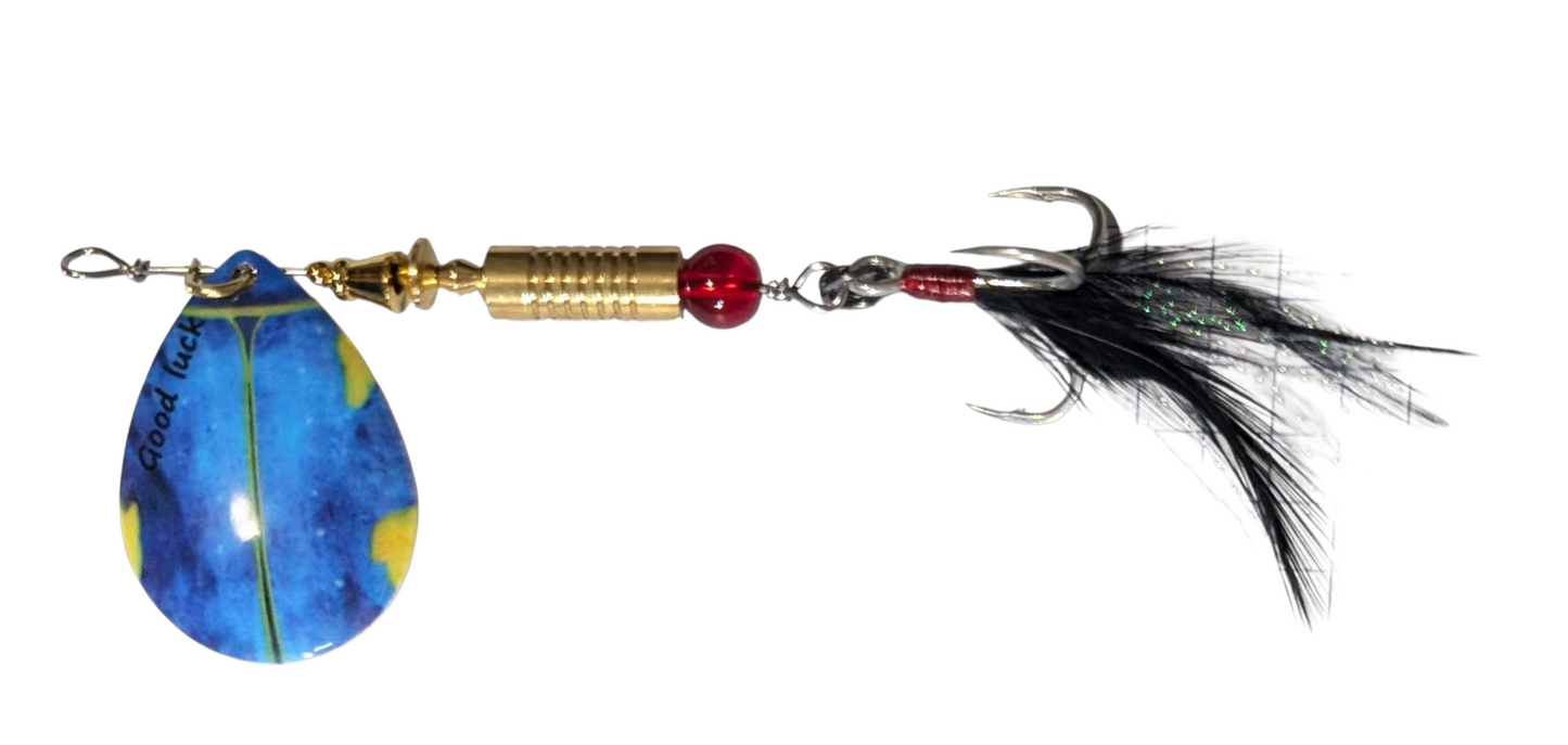 JBS4003SS-5 "BEETLEBUZZ-BLUE" #5 Colorado Blade Spinner