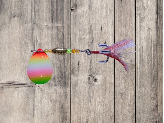 JBS3000SS-6 "RAINBOW DELIGHT" #6 Colorado Blade Spinner