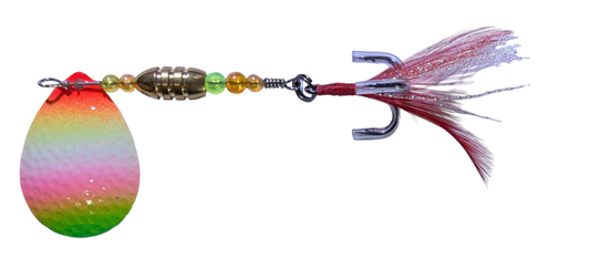 JBS3000SS-6 "RAINBOW DELIGHT-V1" #6 Colorado Blade Spinner