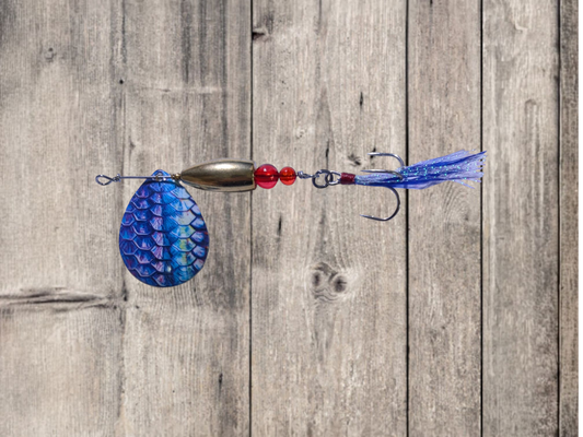 JBS4001SS-5 (851SS) "RIPPLEBLADE" #6 Colorado Blade Spinner