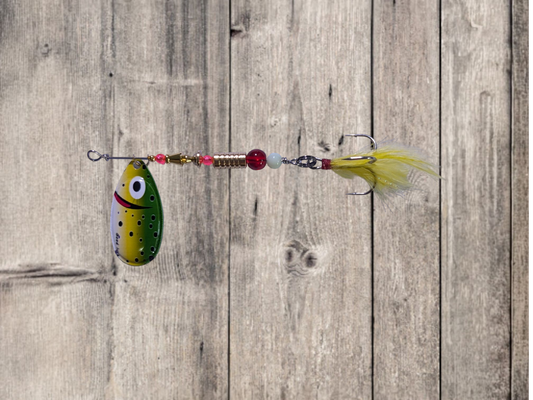 JBS5011SS-4 "THUNDERFIN-4V2" #4 French Blade Spinner`