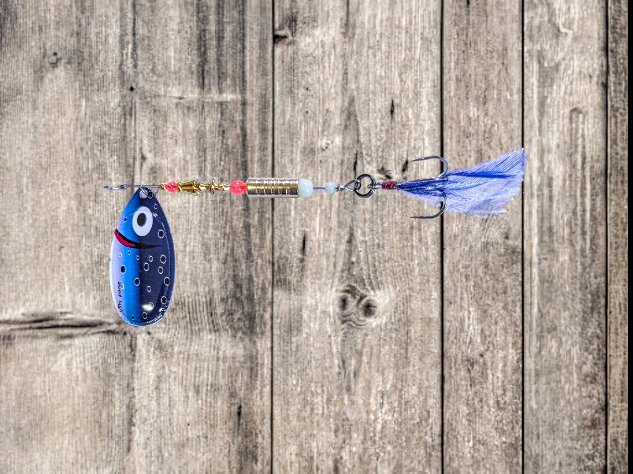 JBS5003SS-5 "TWILIGHT FLICKERBEAST" #5 French Blade Spinner