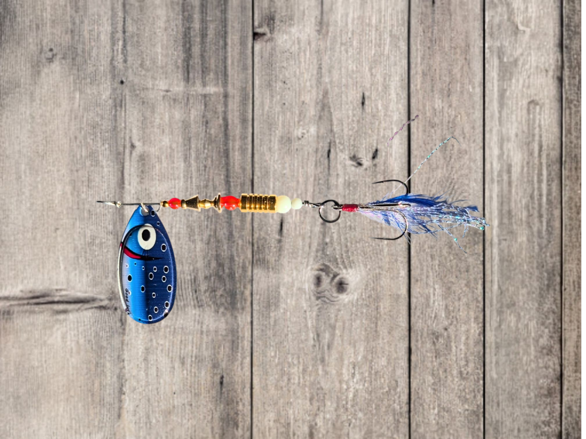 JBS5003SS-4 "TWILIGHT FLICKERBEAST" #4 French Blade Spinner