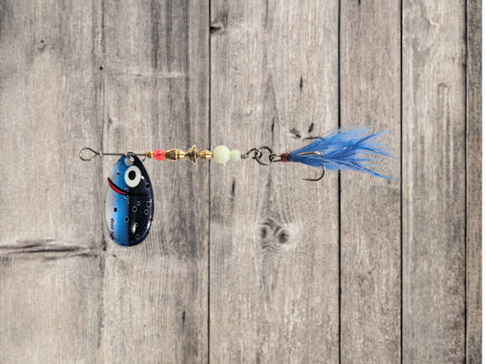 JBS5003SS-3  "TWILIGHT FLICKERBEAST" #3 French Blade Spinner