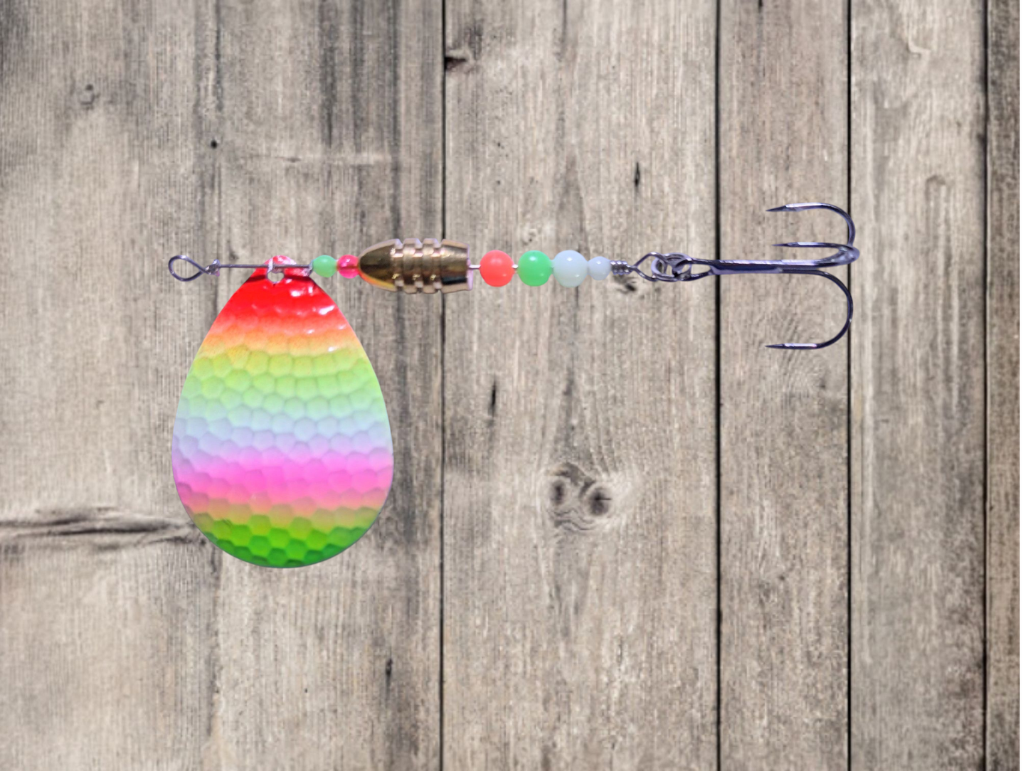 JBS3001SS-7 “RAINBOW DELIGHT" #7 Colorado Blade Spinner