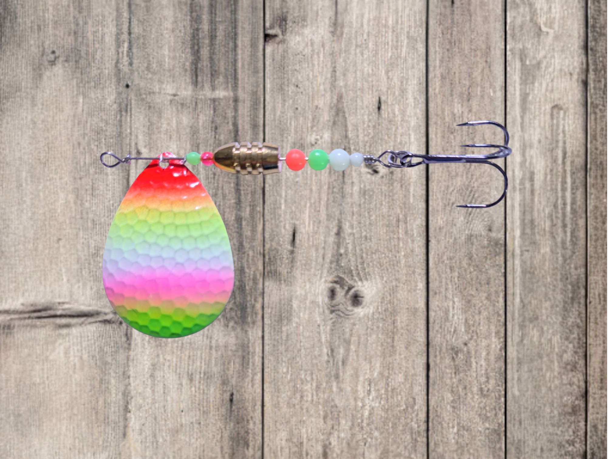 JBS3001SS "RAINBOW DELIGHT" #7 Colorado Blade Spinner