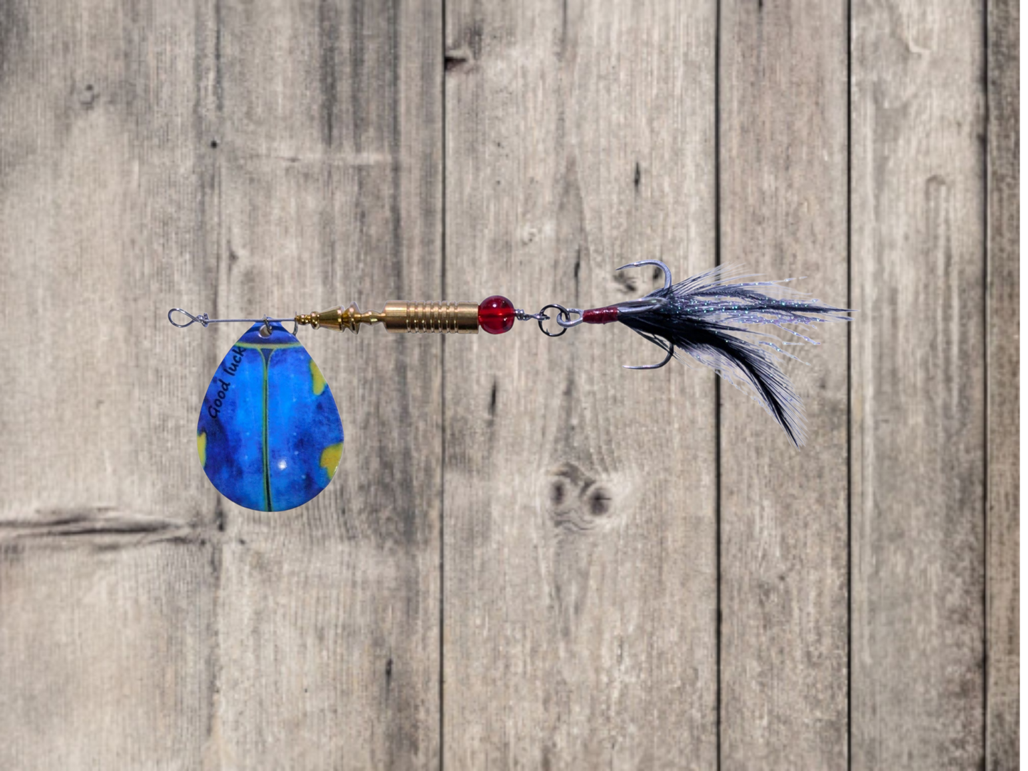 JBS4003SS-5 "BEETLEBUZZ-BLUE" #5 Colorado Blade Spinner