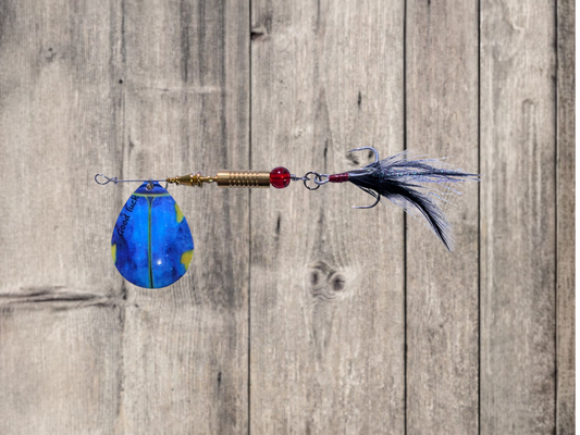 JBS4003SS-5 "BEETLEBUZZ-BLUE" #5 Colorado Blade Spinner