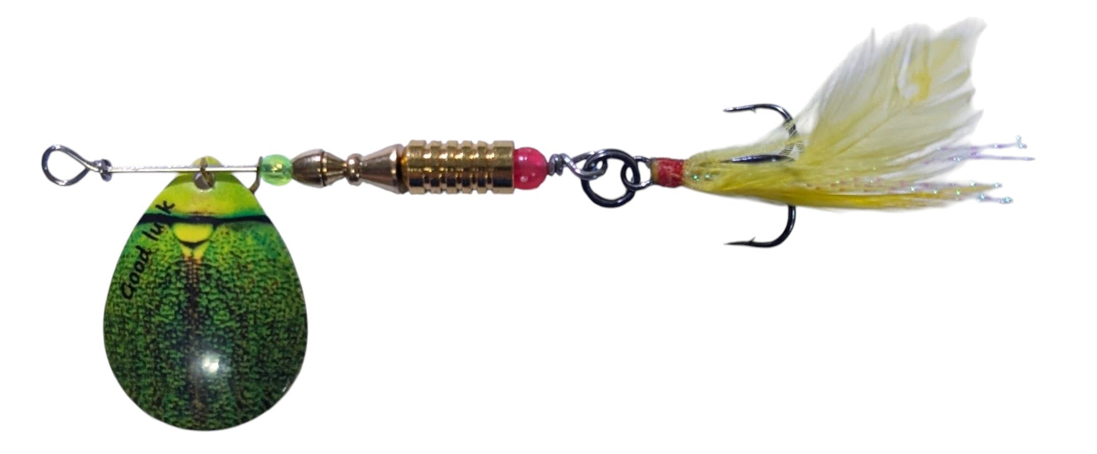 JBS4005SS-3 "GREEN FURY"  #3 Colorado Blade Spinner