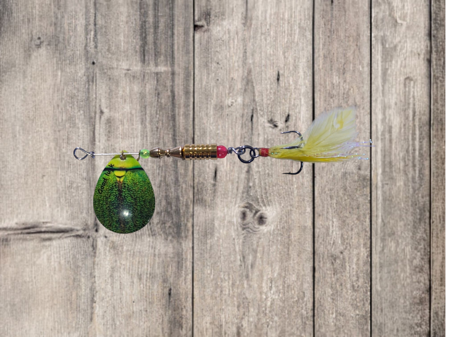 JBS4005SS-3 "GREEN FURY"  #3 Colorado Blade Spinner