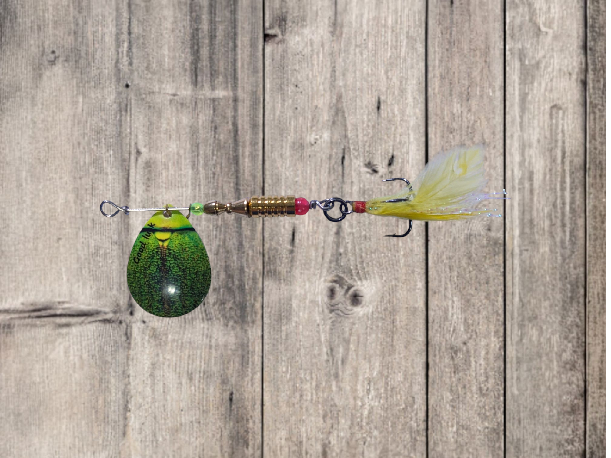 JBS4005SS-3 "GREEN FURY"  #3 Colorado Blade Spinner