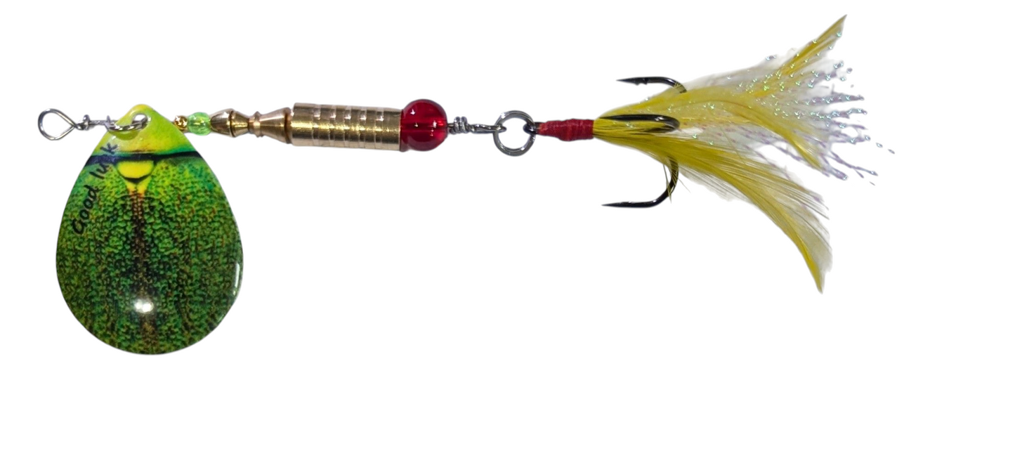 JBS4005SS-5 "GREEN FURY" #5 Colorado Blade Spinner