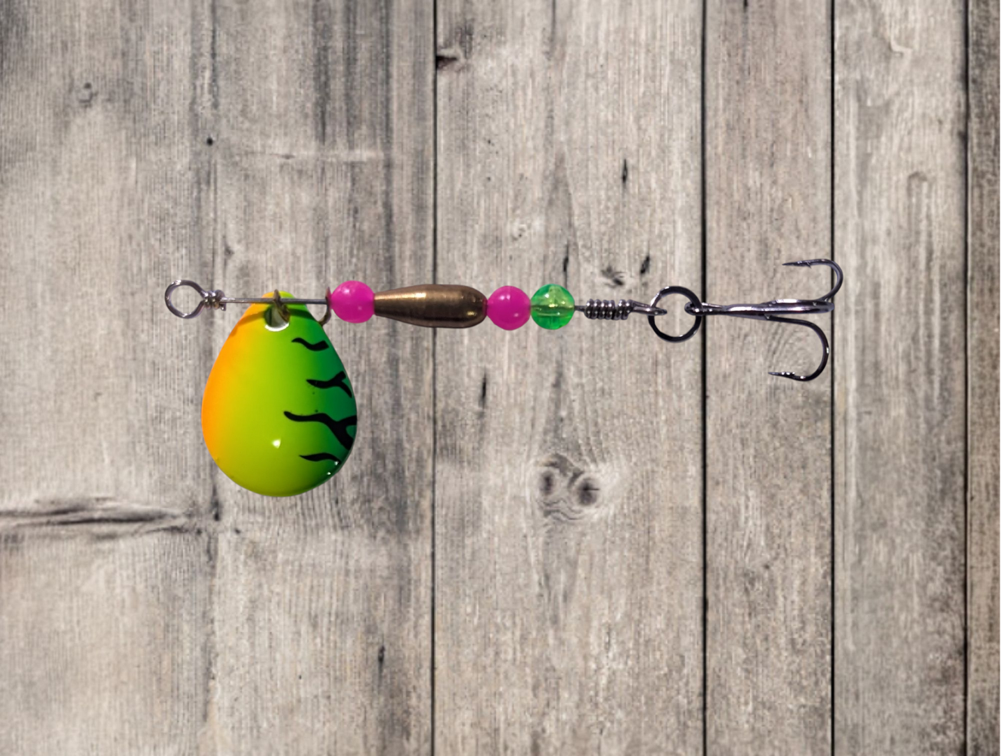 JBS1015SS-3 "FIRETIGER" #3 COLORADO BLADE SPINNER