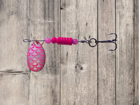 JBS3115SS-3 "PINK PHANTOM" #3 Indiana Blade Spinner