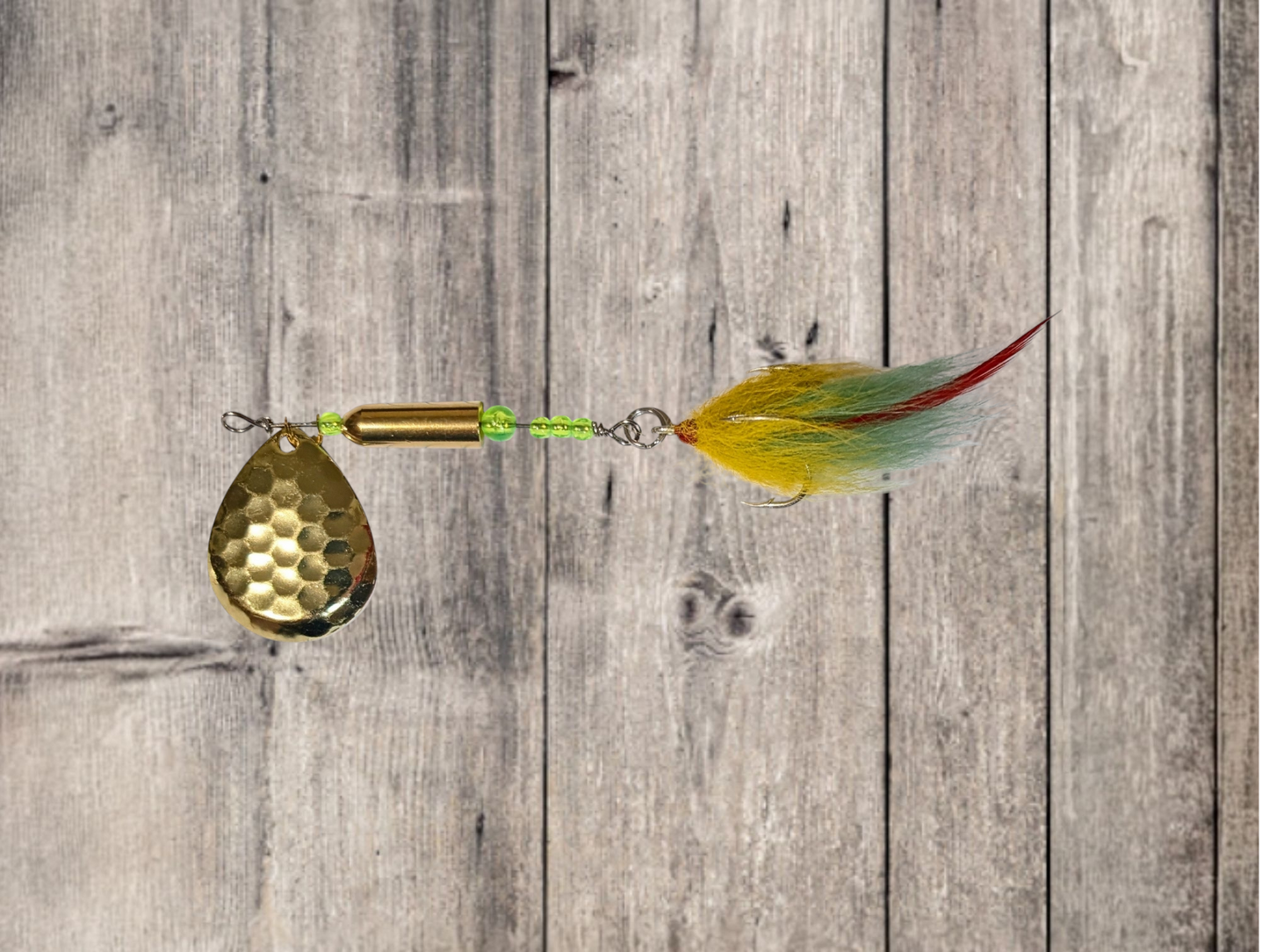 JBS2971SS-5 "FEATHERS & FLASH" #5 Colorado Blade Spinner