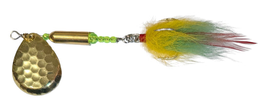 JBS2970SS-5 "FEATHERS & FLASH" #5 Colorado Blade Spinner