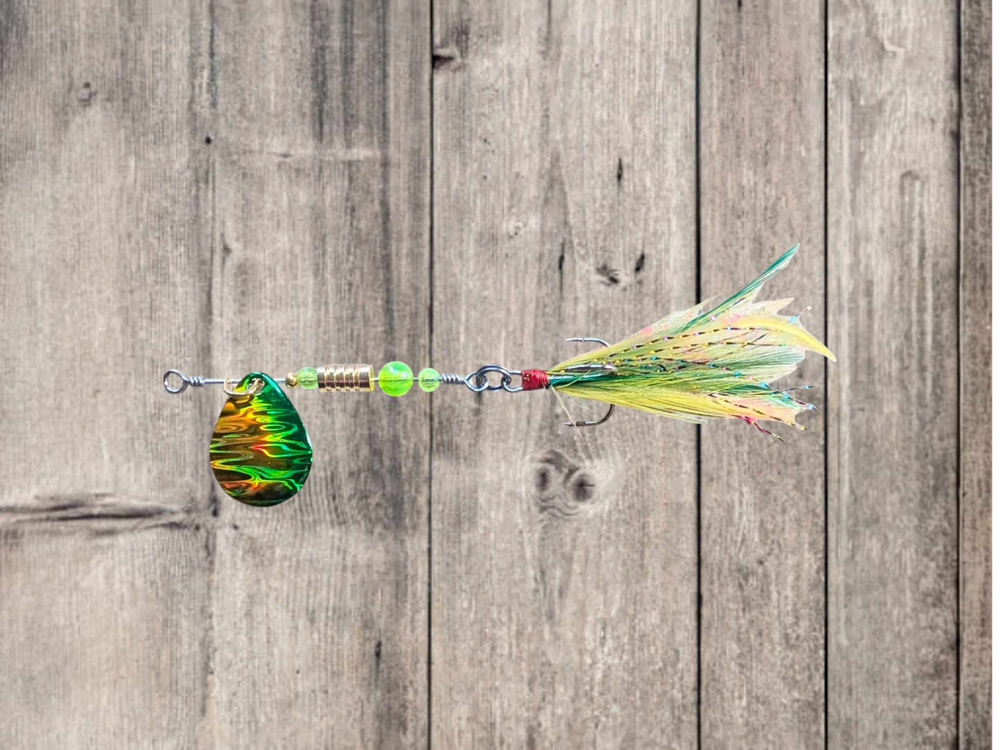 JBS4132SS-2 "THE GREEN REAPER" #2 COLORADO BLADE SPINNER