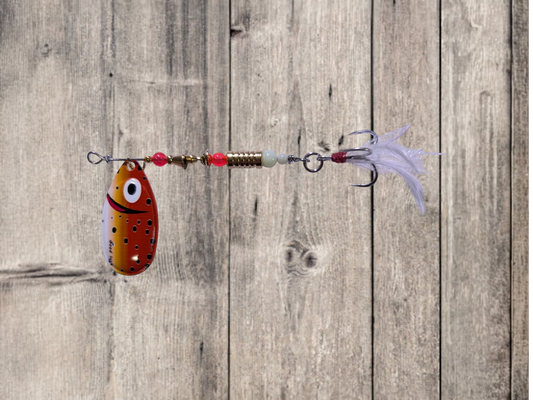 JBS5002SS-4 "MYSTERIOUS LURKING" #4 French Blade Spinner