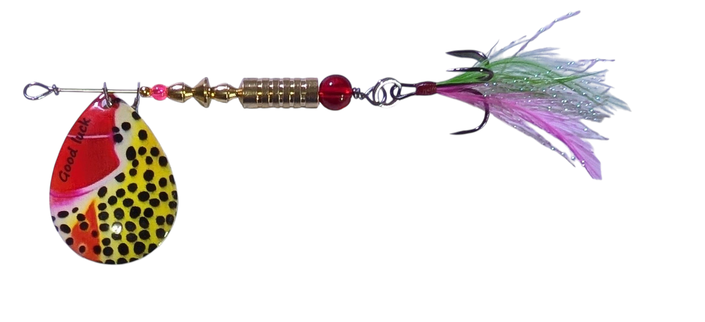 JBS4006SS-5V1 "RATTLEKING-V1" #5 Colorado Blade Spinner