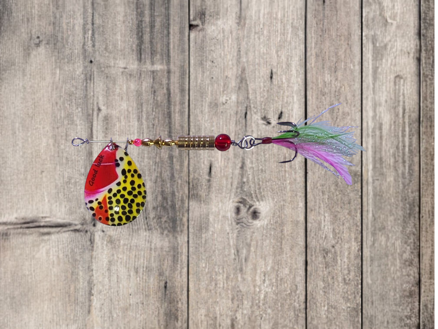 JBS4006SS-5V1 "RATTLEKING-V1" #5 Colorado Blade Spinner