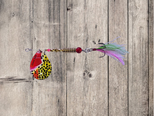 JBS4006SS-5V1 "RATTLEKING-V1" #5 Colorado Blade Spinner