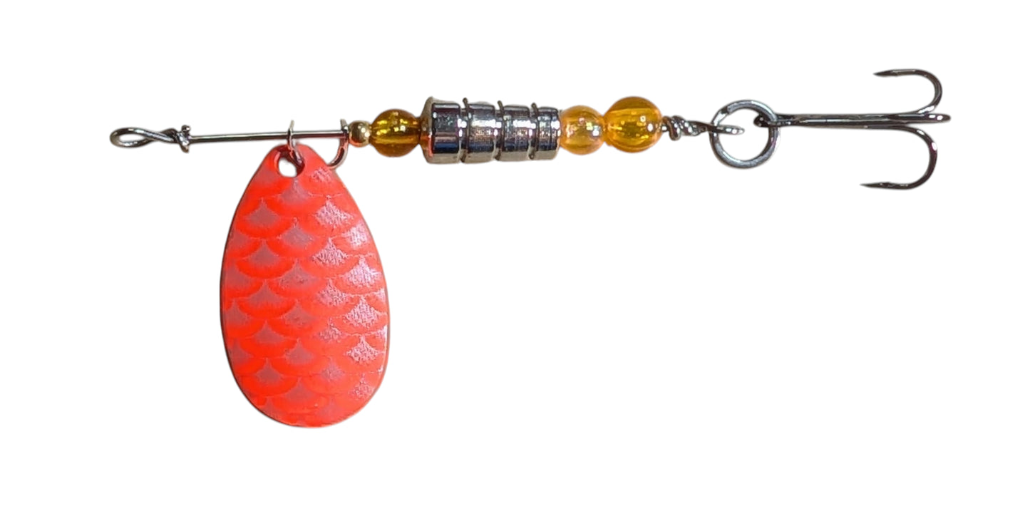 JBS1011SS-4 "SUNSET SLAYER" #4 Indiana Blade Spinner