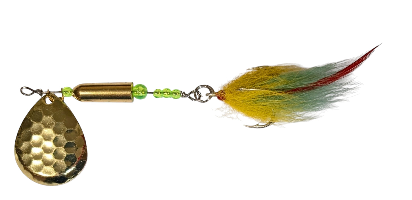 JBS2971SS-5 "FEATHERS & FLASH" #5 Colorado Blade Spinner