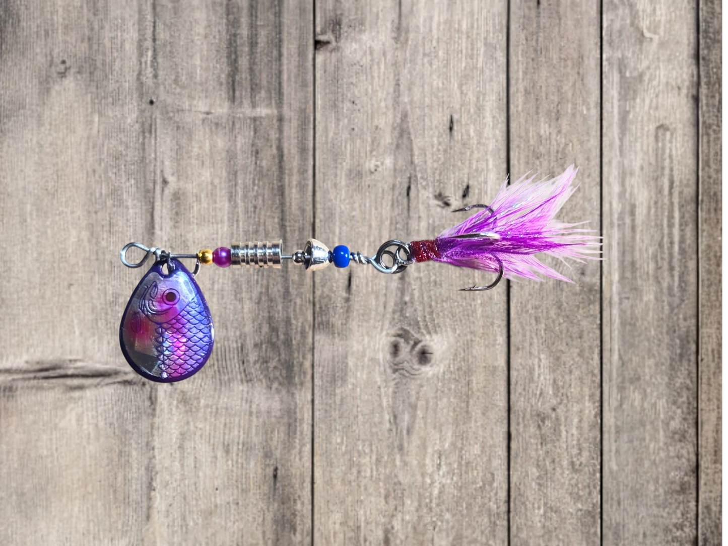 JBS4131SS-2 "VIOLET VIPER" #2 COLORADO BLADE SPINNER